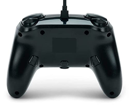 PowerA Enhanced Nintendo Switch and Switch 2 Wired Controller - Pikachu Black & Silver, Officially licensed - color: Pikachu Black & Silver