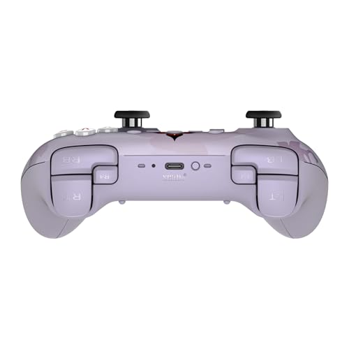 8Bitdo Ultimate 2 Wireless Controller for PC, Apple/Steam/Android,Evernight | Officially Licensed by Honkai: Star Rail, TMR Joysticks, Hall/Tactile Triggers, 1000Hz, 8Speed, RGB Fire Ring, Charging Dock - color: Evernight