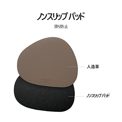 GREEDY FARMERS Mouse pad, Non-Slip Washable Waterproof Computer Mouse pad (Cocoa Taupe) - color: Cocoa Taupe