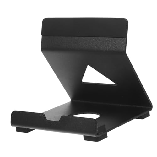 HOMSFOU Handheld Console Stand Lightweight Portable Gaming Console Base Anti-Skid Design for and Switch Sturdy Construction for Enhanced Gaming Experience - color: Black