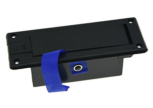 KAISH 9V Battery Cover Box Case Compartment with Pull String for Guitar Bass - size: Battery Case Model 2