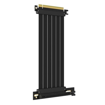 GLOTRENDS 200mm PCIe 3.0 X16 Riser Cable for Low-end PCIe 3.0 GPUs, Such as GeForce RTX 20/GTX 16/GTX 10 Series and AMD Radeon RX5000/VII/RX Vega/R9 Fury Series, etc - size: 200mm, style: 90 Degree Right Angle