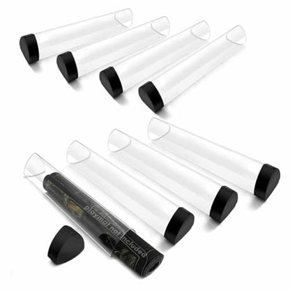 FROGIGO Playmat Tube Prism-Shaped for TCG Playmats - Non-Slip Play Mat Holder with Easy in/Out & Anti-Roll Design, Durable Mat Storage Case (8 Pcs, Black Cap) - color: 8 Pcs