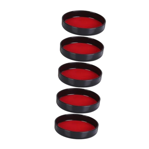 TOYANDONA 5pcs Professional Dice Cup Lid Replacement Dice Shaker Container for Bar Props Ktv Game Accessory Plush Leather Supplies