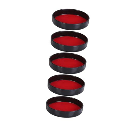 TOYANDONA 5pcs Professional Dice Cup Lid Replacement Dice Shaker Container for Bar Props Ktv Game Accessory Plush Leather Supplies