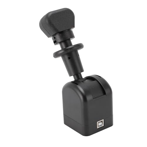 SparkFeng PC USB Handbrake, Simulated Brake SIM Games, L Handbrake with less Steel Handle, Compatible with G27 G29 G923 G920 T300 T300RS T GT, for