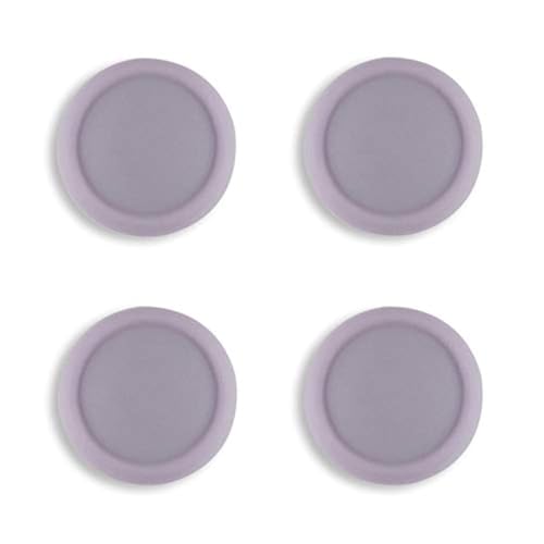 eXtremeRate PlayVital Joystick Caps for Nintendo Switch, Thumbstick Grips for Switch Lite, Analog Cover for OLED Joycon Thumb Grip Caps - Dark Grayish Violet - color: Dark Grayish Violet