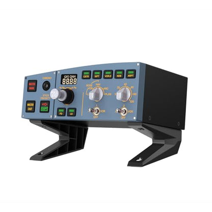 MiYee WINGFLEX A320 EFIS Flight Simulator Electronic Flight Instrument System with Dual-Color LCD Warning Panel and Plug-and-Play USB Connectivity Real Aircraft Feel