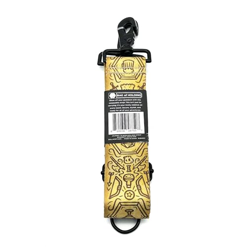 Rollacrit Gelatinous Cube 55-inch Bag Strap - Nylon Strap for Bag of Holding Messenger Bag, Purses, Cross-body bags, game bags - style: Journey