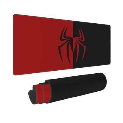 Gaming Mouse Pad, Spider Red Pattern Mouse Pad Large Extended Computer Mouse Mat Keyboard Full Desk Mousepad for Gaming, Office, Home 11.8x31.5Inch - color: style-15, size: 11.8 x31.5-Inch