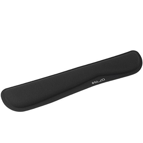 ELZO Keyboard Wrist Rest Pad Support with 65D High-Density Thicken Memory Foam Padding, Ergonomic Design Computer Rest Pad Desk Wrist Mat, Non-Slip Rubber Base Office Laptop | 65D High-Density Thicken Memory Foam Padding, Ergonomic Design Computer Rest Pa