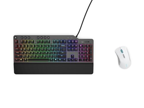 Lenovo Legion M600 RGB Wireless Gaming Mouse – 16,000 DPI, 9 Programmable Buttons, 200-Hour Battery Life, 50-Million Clicks Durability – Ambidextrous Computer Mouse (Stingray) - color: Stingray, size: Large | Ambidextrous, style: M600
