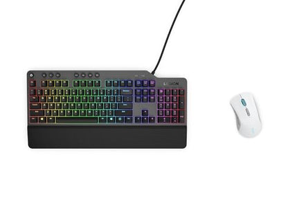 Lenovo Legion M600 RGB Wireless Gaming Mouse – 16,000 DPI, 9 Programmable Buttons, 200-Hour Battery Life, 50-Million Clicks Durability – Ambidextrous Computer Mouse (Stingray) - color: Stingray, size: Large | Ambidextrous, style: M600
