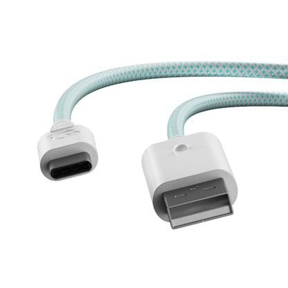 GameSir USB-C Cable for G7 SE, G7, T4 Kaleid (White & Cyan) - color: White & Cyan