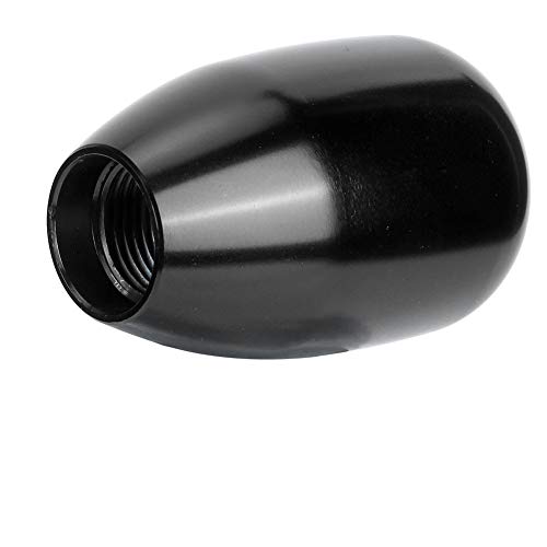 Dweekiy Gear Shift Knob,Car Universal Modification Manual Knob Gear Shift Head Shifter 6 Speed(Black) - color: Black