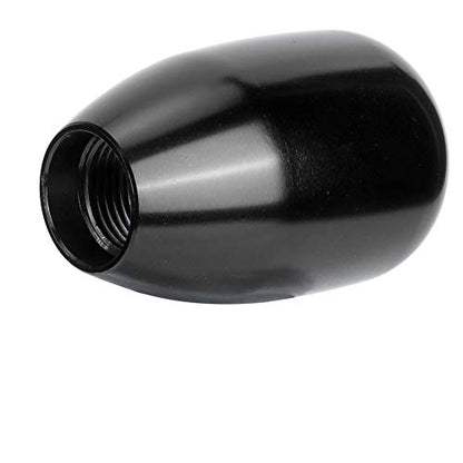 Dweekiy Gear Shift Knob,Car Universal Modification Manual Knob Gear Shift Head Shifter 6 Speed(Black) - color: Black