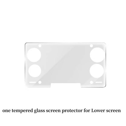 Screen Protector Compatible with AYN THOR Handheld Console, Tempered Glass for Dual Screens, Scratch-Resistant, High-Definition (2, Upper+Lower Screen Protector) - size: Upper+Lower Screen Protector