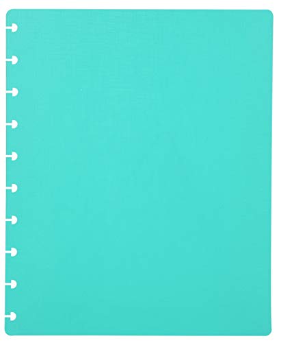 Talia Discbound Notebooks, Planner, Customizable, (Celestial Turquoise, Midsize (7.5in x 9.75in)) - color: Celestial Turquoise, size: Midsize (7.5in x 9.75in)