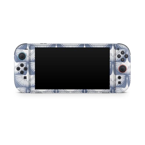 Glossy Glitter Gaming Skin Compatible with Nintendo Switch 2 Console Only - Feather Duster - Premium 3M Vinyl Protective Wrap Decal Cover - Easy to Apply | Crafted in The USA by MightySkins - color: Feather Duster, size: Switch 2 Console Skin Only, style:
