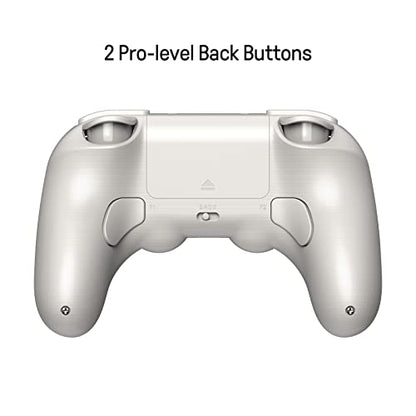 8Bitdo Pro 2 Wireless Bluetooth Controller with Travel Case, Hall Effect Joystick Update, Retro Gamepad for Switch/Switch 2, PC, Android, and Steam Deck & Apple (G Classic Edition) - color: G Classic Edition