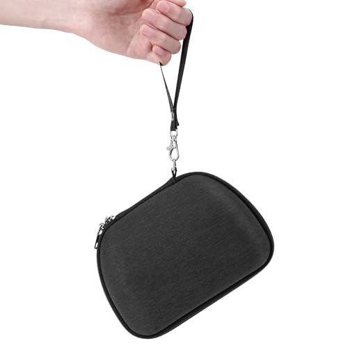 GEEKRIA Controller Travel Case Compatible with Nintendo Switch Pro, Hard Shell Carrying Bag, Protective Storage with Internal Mesh Pocket for Charging Cable (Dark Gray) - color: Dark Gray