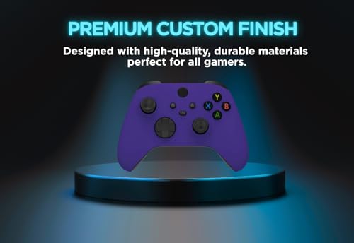 Stealth Controllers Wireless Controller for Xbox Series S, Xbox Series X, Xbox One - Soft Touch Feel - Custom Series S/X Controller (Purple (Matte)) - color: Purple (Matte)