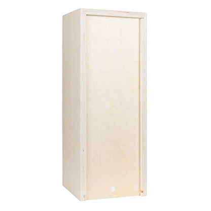WE Games Wooden Block Stacking Tower in Wooden Storage Case, Block Party Stacking and Tumble Game, Party Game for Adults, Tumble Tower Wedding Guest Book Alternative, Tabletop Games, 14 inches
