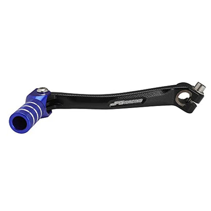 JFG RACING Motorcycle Folding Gear Shifter Shift Lever Pedal CNC Universal for YZ TTR PW 50cc - 125cc CRF XR RM KX KLX SSR Apollo TAO TAO SDG Dirt Pit Bike Blue - color: Blue