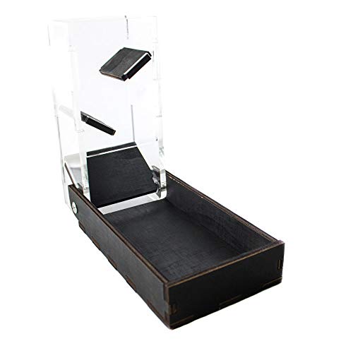 Travel Portable Draw Bridge Dice Tower – Black