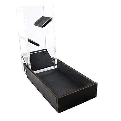 Travel Portable Draw Bridge Dice Tower – Black