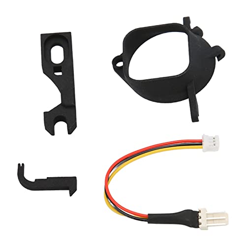 Cuifati 3D Print Console Fan Mount Kit, Mini Brushless Cooling Fan Bracket for DC Gaming Console, Compatible with x10 5V Fans, Silent with GDROM Emulators
