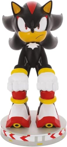Exquisite Gaming Shadow the Hedgehog Controller Holder, SEGA Phone Stand & Cable Guy Figure