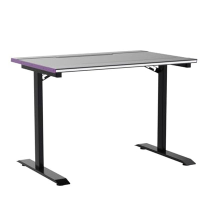Cooler Master GD120 A1 ARGB 30th Anniversary PC Gaming Desk, Ambient ARGB, Water-Repellent Mousepad, 220lbs Weight Support, 3 Height Levels, Cable Management Tray, 47.2Dx29.5W Workstation|Home Office - style: GD120 ARGB 30th Anniversary