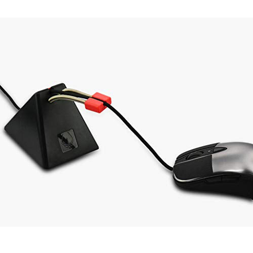 Hotline Games Mouse Bungee Wire Holder Line Fixer Management Holder for Zowie for CAMADE Gaming Mouse Gaming Mouse Skate Feet Pad Edge Sticker Receiver Adapter Keycap Side