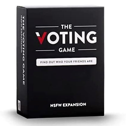 The Voting Game After Dark Expansion - 100 New Cards The Hilarious Adult Party Game About Finding Out Who Your Friends are - Perfect, Fun Parties & Board Games Night with Friends