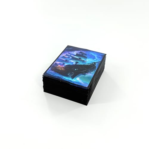 100 PCS MTG Card Sleeves Matte, TCG Card Protective Sleeves Size is 2.6 x 3.6 in Applicable to OCG CCG DTCG PTCG, Fit Standard Size Cards (Ship) - color: Ship