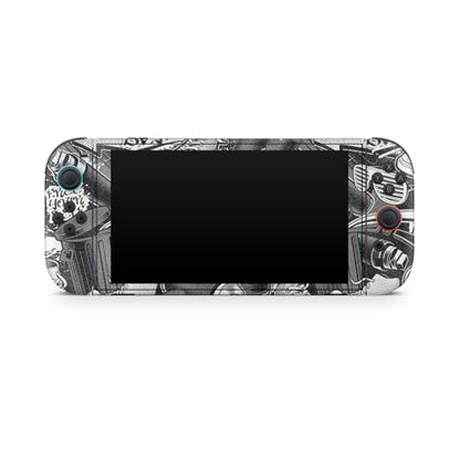 Glossy Glitter Gaming Skin Compatible with Nintendo Switch 2 Console Only - Mono Hip Hop - Premium 3M Vinyl Protective Wrap Decal Cover - Easy to Apply | Crafted in The USA by MightySkins - color: Mono Hip Hop, size: Switch 2 Console Skin Only, style: Glo