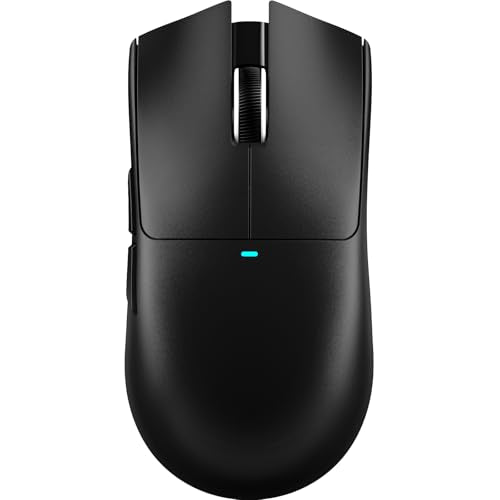 ATTACK SHARK X11SE Wireless Gaming Mouse, 59g Lightweight, Black | Bluetooth/2.4Ghz Wireless/Wired Connectivity, 22K DPI, PixArt PAW3311 Gaming Sensor, 1K Polling Gamer Mice for PC/Mac - color: Black