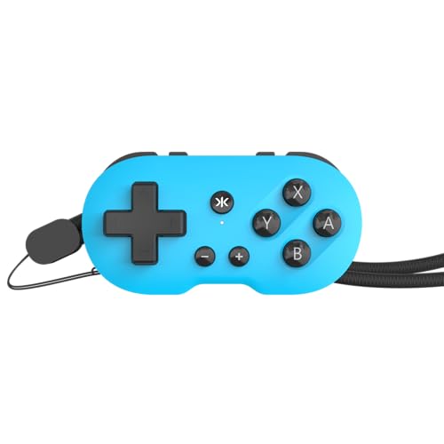 CRKD ATOM - Collectible Keychain Controller for Nintendo Switch, PC, Mac, Mobile and Smart TV (Sky Blue) - color: Sky Blue