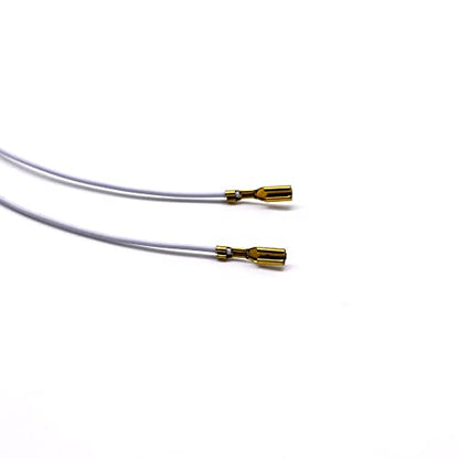 Arcity 20 Pcs Arcade Wires Harness Cable for Zero Delay USB Encoder PCB With 0.110" 2.8mm Terminals 15.74inch Compatible With LED & Sanwa Style Buttons New - color: 0.110 inch(2.8mm)-L:15.74in