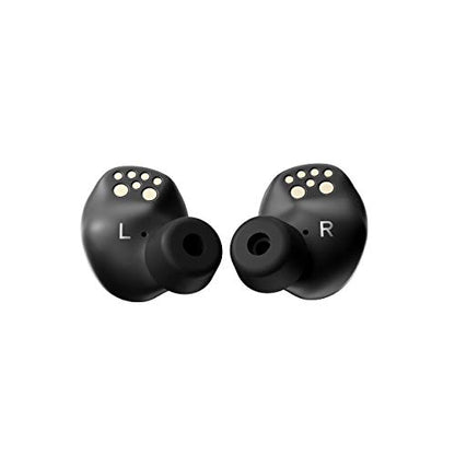 EPOS GTW 270 Wireless Gaming Earbuds, Bluetooth, Noise Reducing Closed Design, Dual Mics, Ergonomic Fit, IPX 5 Water Resistant, Portable Charging Case, 20 Hours of Playtime,Black/Silver/Grey - style: GTW 270