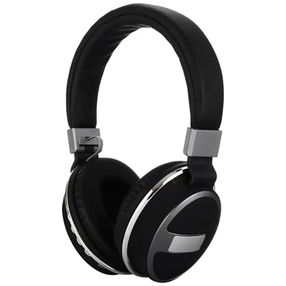 Foldable Headphones with Mic, Wired Wireless Gaming Headset, Open Back Design, Pu Cushions, 1.57 in / 40 Mm Driver, Tf Card Slot, for Pc Mobile