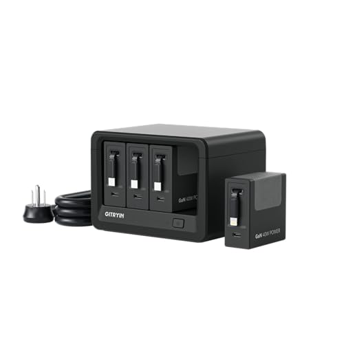 12-in-1 Desktop Charging Station with 3 Retractable Type-C Chargers and 1 Lightning Charger, 40W USB-C Power Strip with Flat Plug, Extension Cord with 1020J Surge Protection for Home Office - size: With 1 Lightning Charger and 3 Type-C Chargers