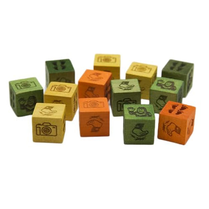 WhirlJoy Bigfoot Dice, Family Dice Game, Wilderness Photography Theme, Ages 12 and Up, 2+ Players