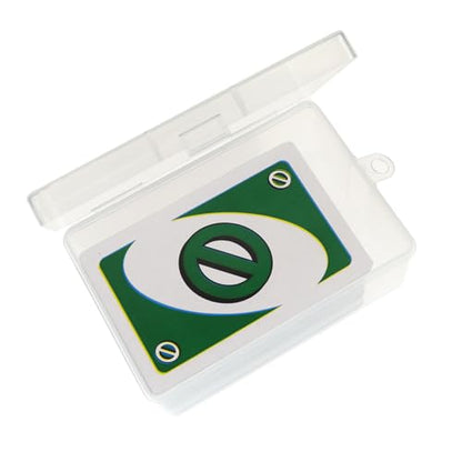 Plastic UNO Card Box Case Holder,Playing Card Case,Playing Card Box Storage | NO Cards | Set of 4 | Hold 112pcs UNO Cards - style: 4pcs for UNO Card