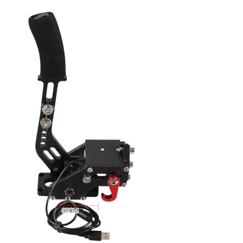 USB Handbrake System HB 1009 Compatible With G25 G27 G29 T300 T500 PC Racing Games Fanatec Rally Red Black Blue(G and AccessoryN) - color: G and AccessoryN