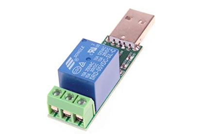 HID Drive-Free USB Computer Control Switch Relay Module USB Smart Switch Control Plug and Play (1-Channel USB) - size: 1-Channel USB