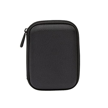 Amazon Basics Portable External Hard Drive Carrying Case with Mesh Storage, Protection, Secure Strap, Black - style: External Hard Drive Case