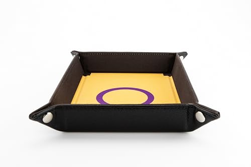 FanRoll Pride Dice Tray – Intersex - color: Intersex