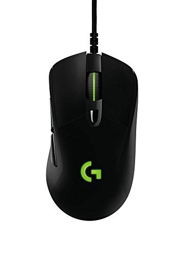 Logitech G403 Prodigy RGB Gaming Mouse – 16.8 Million Color Backlighting, 6 Programmable Buttons, Onboard Memory, Up to 12,000 DPI